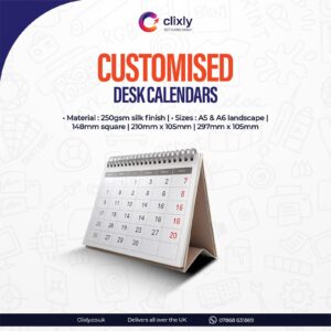 Customised Desk Calendars