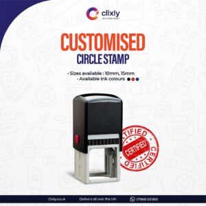 Customised Circle Stamp