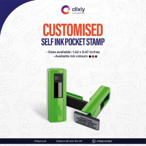 Customised Self Ink Pocket Stamp