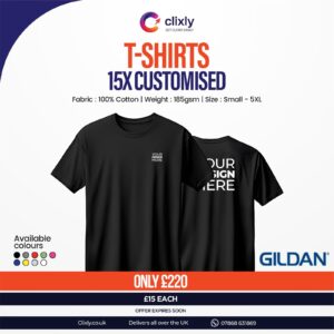 15X Customised T-Shirts