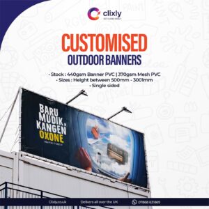 Customised Outdoor Banner