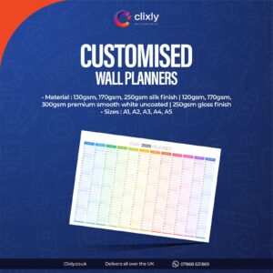 Customised Wall Planners