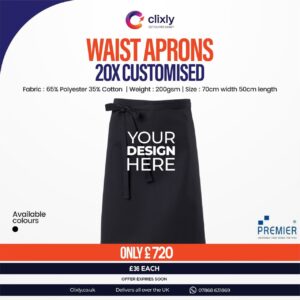 20X-Customised Waist Aprons